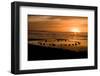 Sunset on the Beach-dilsiz-Framed Photographic Print