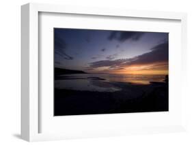 Sunset on the Beach-dilsiz-Framed Photographic Print