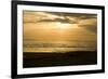 Sunset on the Beach-dilsiz-Framed Photographic Print