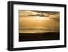 Sunset on the Beach-dilsiz-Framed Photographic Print