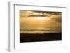 Sunset on the Beach-dilsiz-Framed Photographic Print