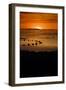 Sunset on the Beach-dilsiz-Framed Photographic Print