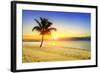 Sunset on the Beach-vent du sud-Framed Photographic Print