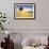 Sunset on the Beach-vent du sud-Framed Photographic Print displayed on a wall