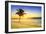 Sunset on the Beach-vent du sud-Framed Photographic Print