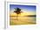 Sunset on the Beach-vent du sud-Framed Photographic Print