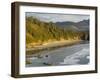 Sunset on the Beach-Sergio Ballivian-Framed Photographic Print