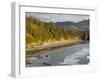 Sunset on the Beach-Sergio Ballivian-Framed Photographic Print