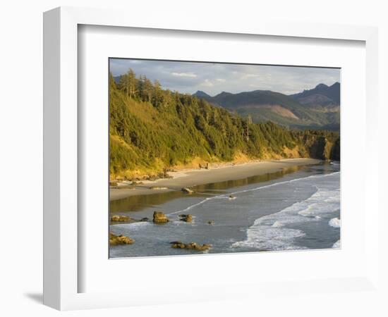 Sunset on the Beach-Sergio Ballivian-Framed Photographic Print