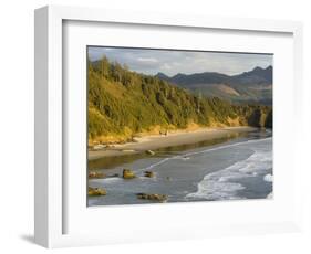 Sunset on the Beach-Sergio Ballivian-Framed Photographic Print