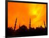 Sunset on the Blue Mosque, Istanbul, Turkey-Bill Bachmann-Framed Photographic Print