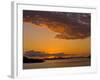 Sunset on the Dalmatian Coast, Dubrovnik Area, Dalmatia, Croatia, Europe-Richard Cummins-Framed Photographic Print