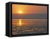 Sunset on the Dead Sea, Jordan, Middle East-Alison Wright-Framed Stretched Canvas