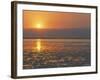 Sunset on the Dead Sea, Jordan, Middle East-Alison Wright-Framed Photographic Print