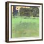 Sunset on the Farm-Lou Wall-Framed Giclee Print