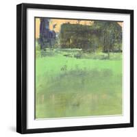 Sunset on the Farm-Lou Wall-Framed Giclee Print