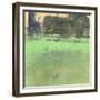 Sunset on the Farm-Lou Wall-Framed Giclee Print