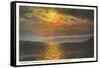 Sunset on the Golden Gate, San Francisco, California-null-Framed Stretched Canvas