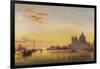 Sunset on the Lagoon of Venice-Edward William Cooke-Framed Giclee Print