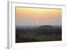 Sunset on the Main Pyramid of Tucume, Which is Mostly Chimu but Moche Origins, in Lam…, 1989 (Photo-Nathan Benn-Framed Giclee Print