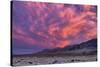 Sunset on the Moon, Clouds Over Death Valley, California-Vincent James-Stretched Canvas