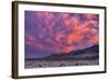 Sunset on the Moon, Clouds Over Death Valley, California-Vincent James-Framed Photographic Print