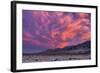 Sunset on the Moon, Clouds Over Death Valley, California-Vincent James-Framed Photographic Print