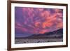 Sunset on the Moon, Clouds Over Death Valley, California-Vincent James-Framed Photographic Print