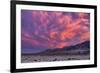 Sunset on the Moon, Clouds Over Death Valley, California-Vincent James-Framed Photographic Print