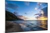 Sunset on the Napali Coast, Kauai, Hawaii,United States of America, Pacific-Michael Runkel-Mounted Photographic Print