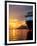 Sunset on the Nieuw Amsterdam in the Port of Dubrovnik on its Maiden Voyage, Dubrovnik, Croatia-Richard Duval-Framed Premium Photographic Print