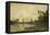 Sunset on the Oise, 1865-Charles-François Daubigny-Framed Stretched Canvas