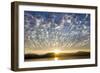 Sunset on the Olympic Mountains and Hood Canal, Washington, USA-Don Paulson-Framed Photographic Print