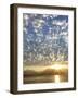 Sunset on the Olympic Mountains and Hood Canal, Washington, USA-Don Paulson-Framed Photographic Print