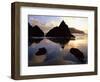 Sunset on the Oregon Coast at Harris Beach State Park, Oregon, USA-Jerry Ginsberg-Framed Photographic Print