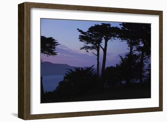 Sunset on the Pacific Coast, San Francisco, California-Anna Miller-Framed Photographic Print