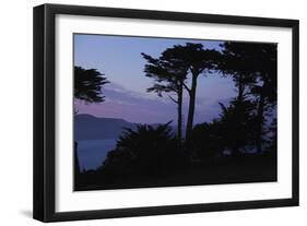 Sunset on the Pacific Coast, San Francisco, California-Anna Miller-Framed Photographic Print