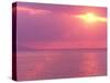 Sunset on the Pacific Ocean, Mexico-Terry Eggers-Stretched Canvas