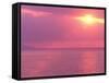 Sunset on the Pacific Ocean, Mexico-Terry Eggers-Framed Stretched Canvas