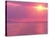 Sunset on the Pacific Ocean, Mexico-Terry Eggers-Stretched Canvas