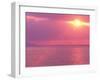 Sunset on the Pacific Ocean, Mexico-Terry Eggers-Framed Photographic Print