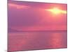 Sunset on the Pacific Ocean, Mexico-Terry Eggers-Mounted Photographic Print