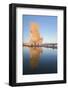 Sunset on the Padrao Dos Descobrimentos (Monument to the Discoveries) Reflected in Tagus River-Roberto Moiola-Framed Photographic Print