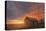 Sunset on the Prairie-Darren White Photography-Stretched Canvas