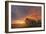 Sunset on the Prairie-Darren White Photography-Framed Giclee Print