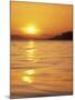 Sunset on the Puget Sound, Washington, USA-null-Mounted Photographic Print