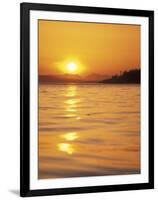 Sunset on the Puget Sound, Washington, USA-null-Framed Photographic Print