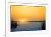 Sunset on the River-nadiya_sergey-Framed Photographic Print