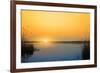 Sunset on the River-nadiya_sergey-Framed Photographic Print