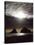 Sunset on the Rocky Oregon Coast-Carol Highsmith-Stretched Canvas